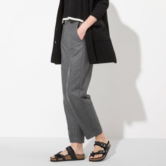 Birkenstock Mayari Shearling Oiled Leather Sandals Women EU 38/US 7- Brand New - Picture 8 of 16